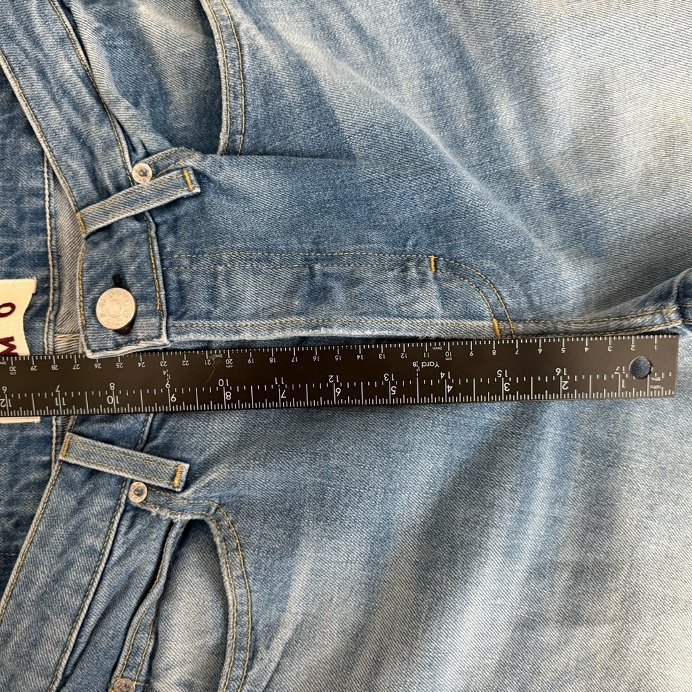 Amo Tomboy High-waist Straight Leg Denim Size 27 - Picture 8 of 10